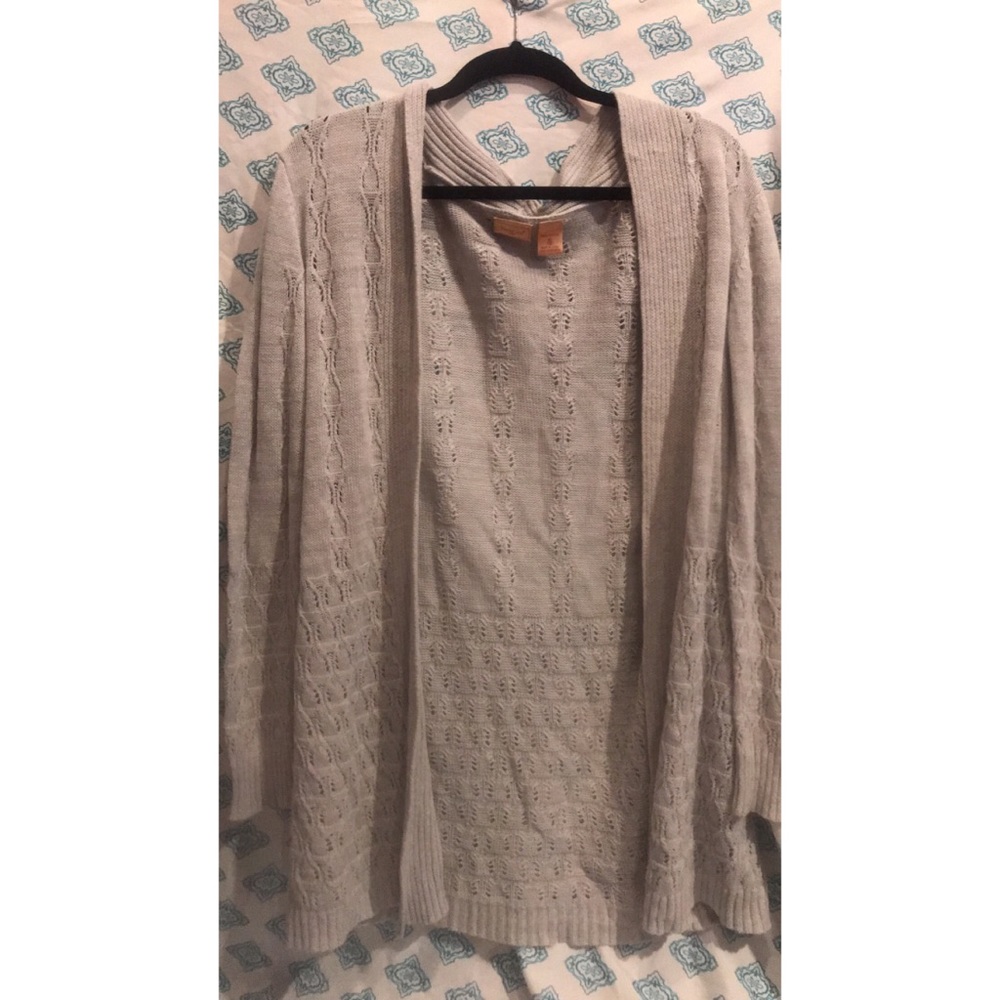 Knit oversized cardigan!